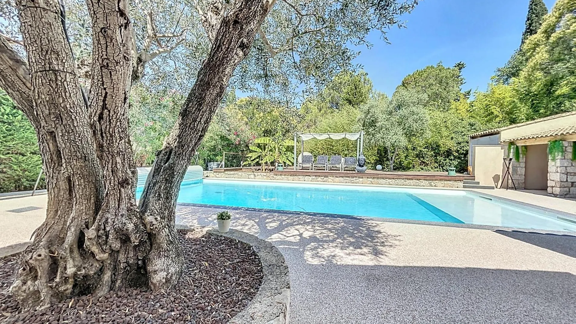Villa-Piscine-Tennis-Spa-French Riviera Auribeau-sur-Siagne